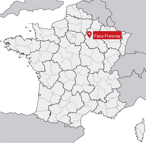 itineraire faux fresnay dans la marne